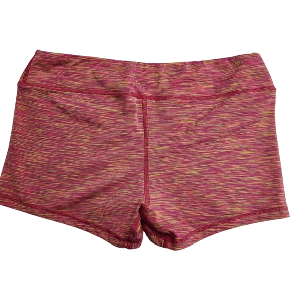FLEO Women's Pink and Yellow Shorts - Picture 2 of 8